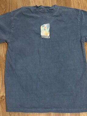 Primitive Men’s Blue embroidered Graphic Tee size Small